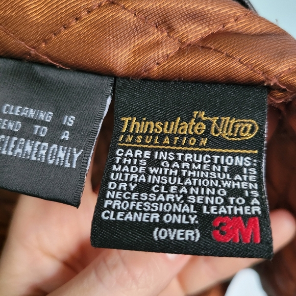 Wilsons Leather PELLE STUDIO Womens M Black Thinsulate Jacket Faux Fur Collar - Picture 8 of 10